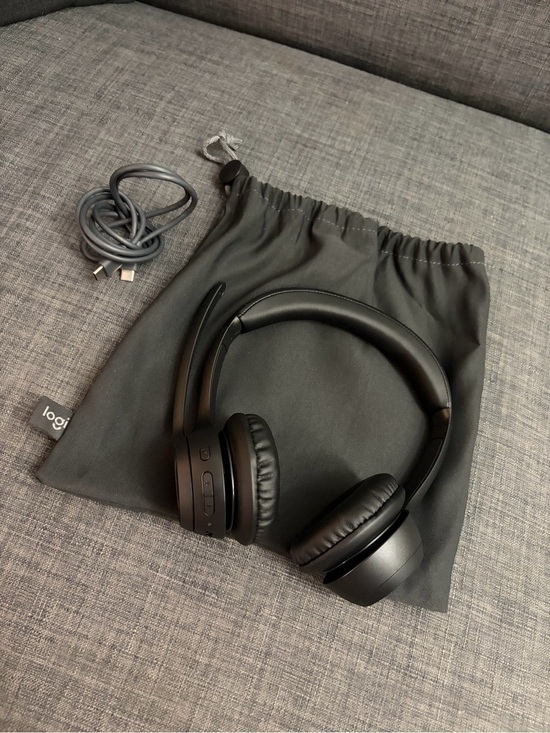 Logitech Other - Brand New Logitech Wireless Over-Ear Headset w/ Microphone USB-C Charging Cable
